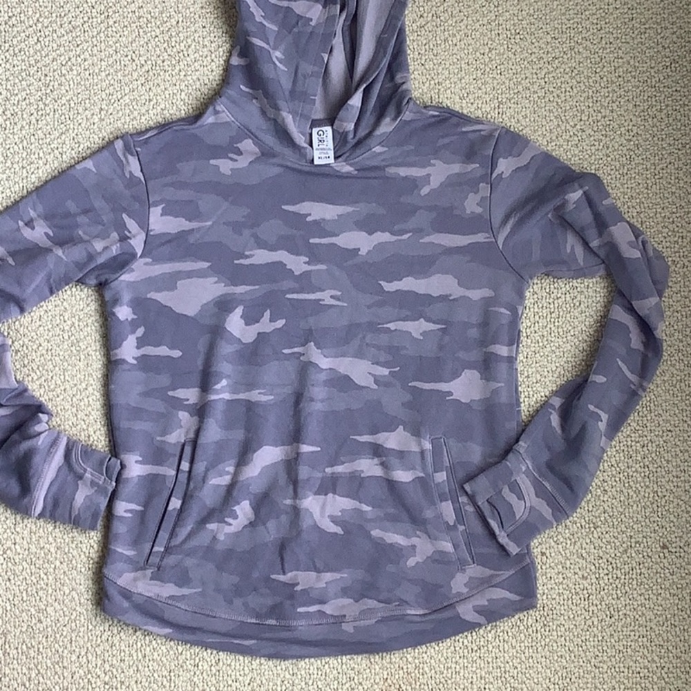 Athleta Girls Hoodie Sz XL 14